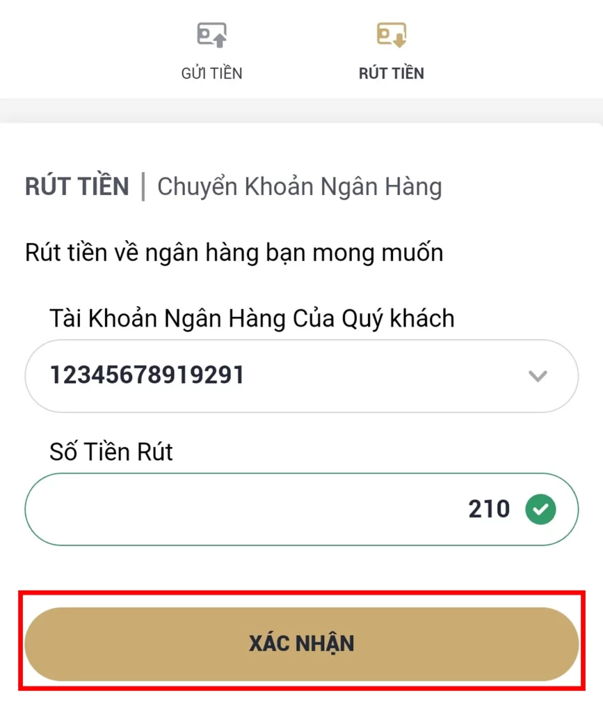 Hướng Dẫn Rút Tiền M88 Về Ngân Hàng